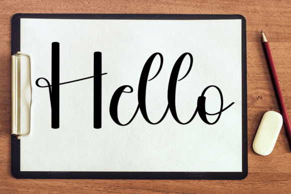 Beautiful Font - Preview 6