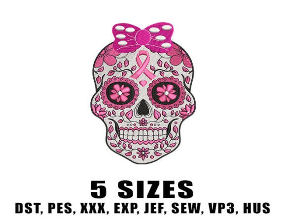 Cancer Sugar Skull