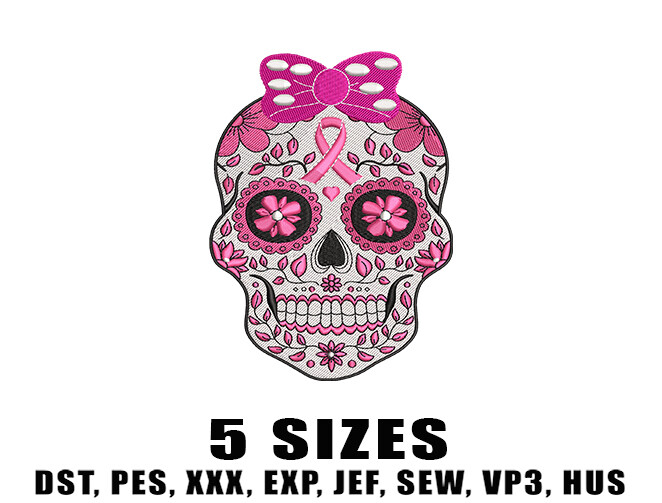 Cancer Sugar Skull