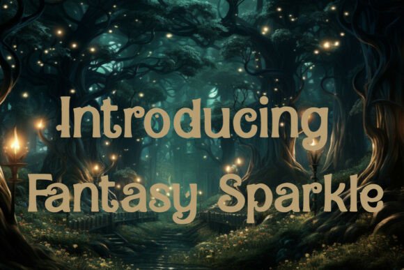 Fantasy Sparkle Font - Preview 1
