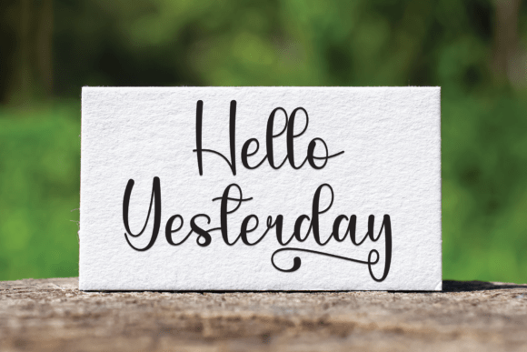 Gardening Font - Preview 2