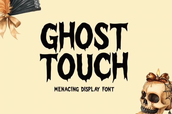 Ghost Touch Display Font By Seemly Fonts