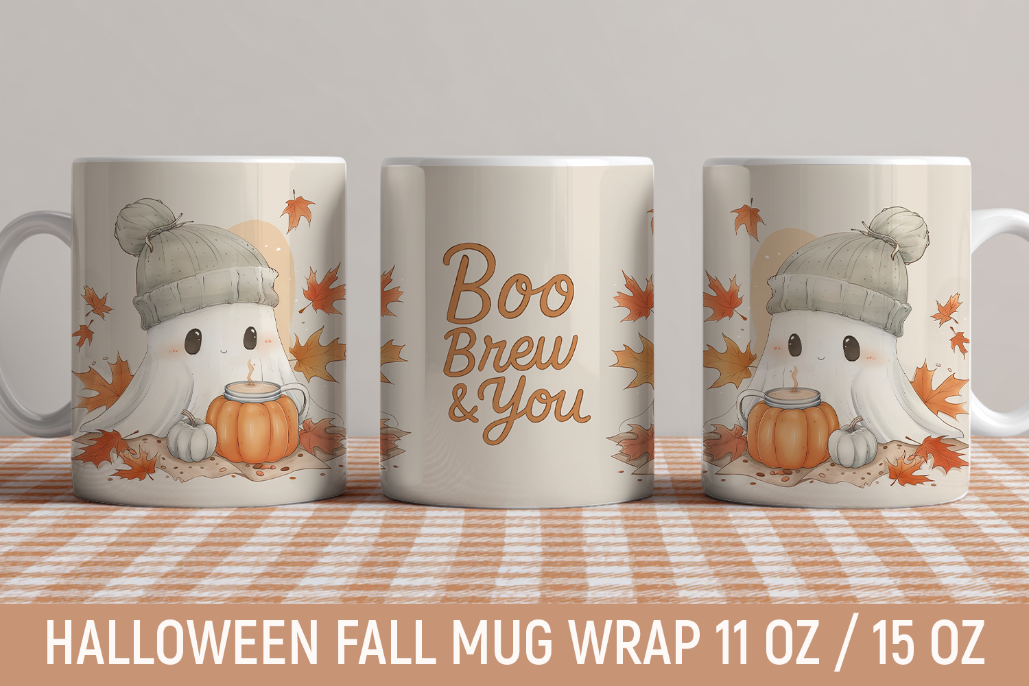 Halloween Mug Wraps | Fall Mug Wrap
