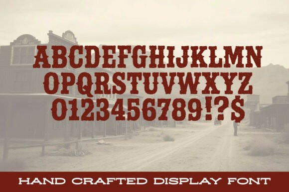 Hitchpost Font PNG with transparent background - Preview 1