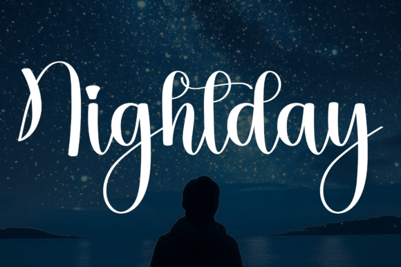 Holiday Wednesday Font PNG with transparent background - Preview 2