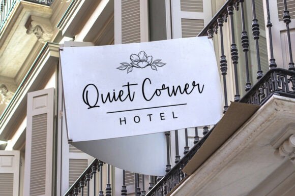 Hotel Sunset Font PNG with transparent background - Preview 2