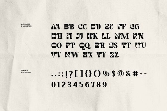 Kovice Font PNG with transparent background - Preview 4