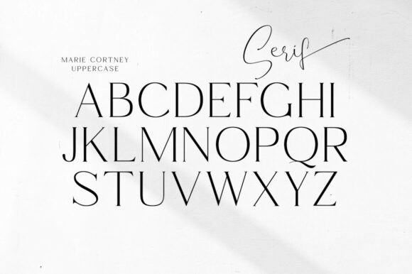 Marie Cortney Font PNG with transparent background - Preview 5