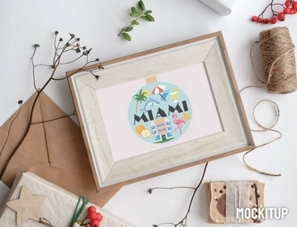 Miami Cross-Stitch Pattern