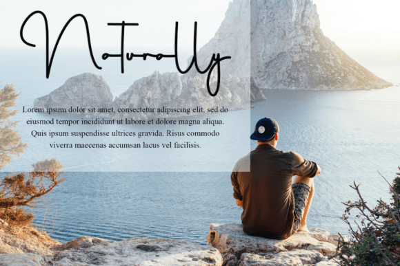 Mission Font PNG with transparent background - Preview 1