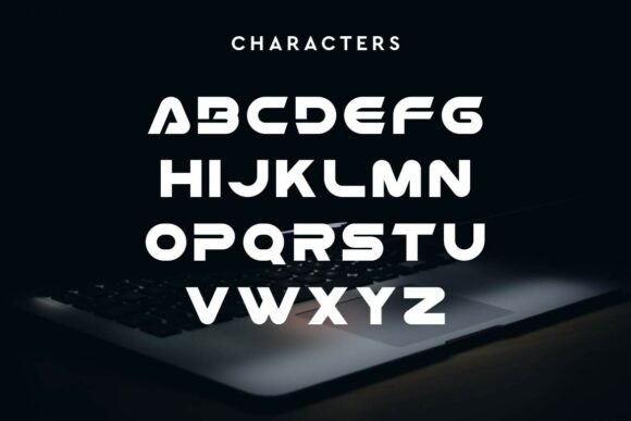 Monumen Font PNG with transparent background - Preview 1