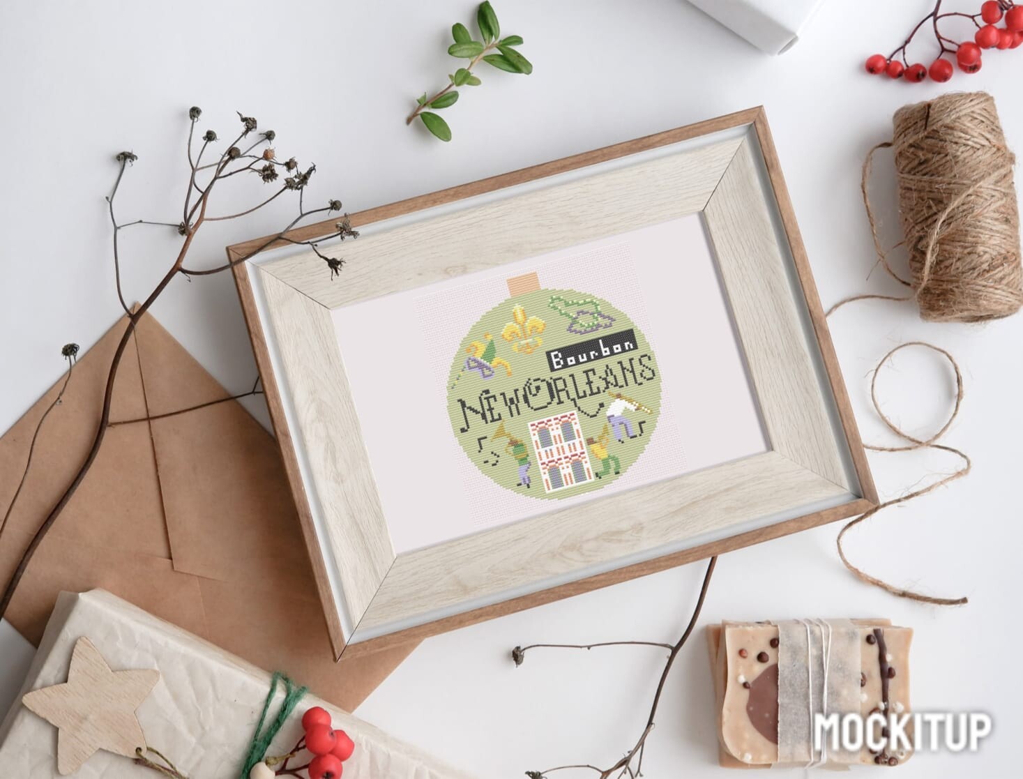 New Orleans Cross-Stitch Pattern