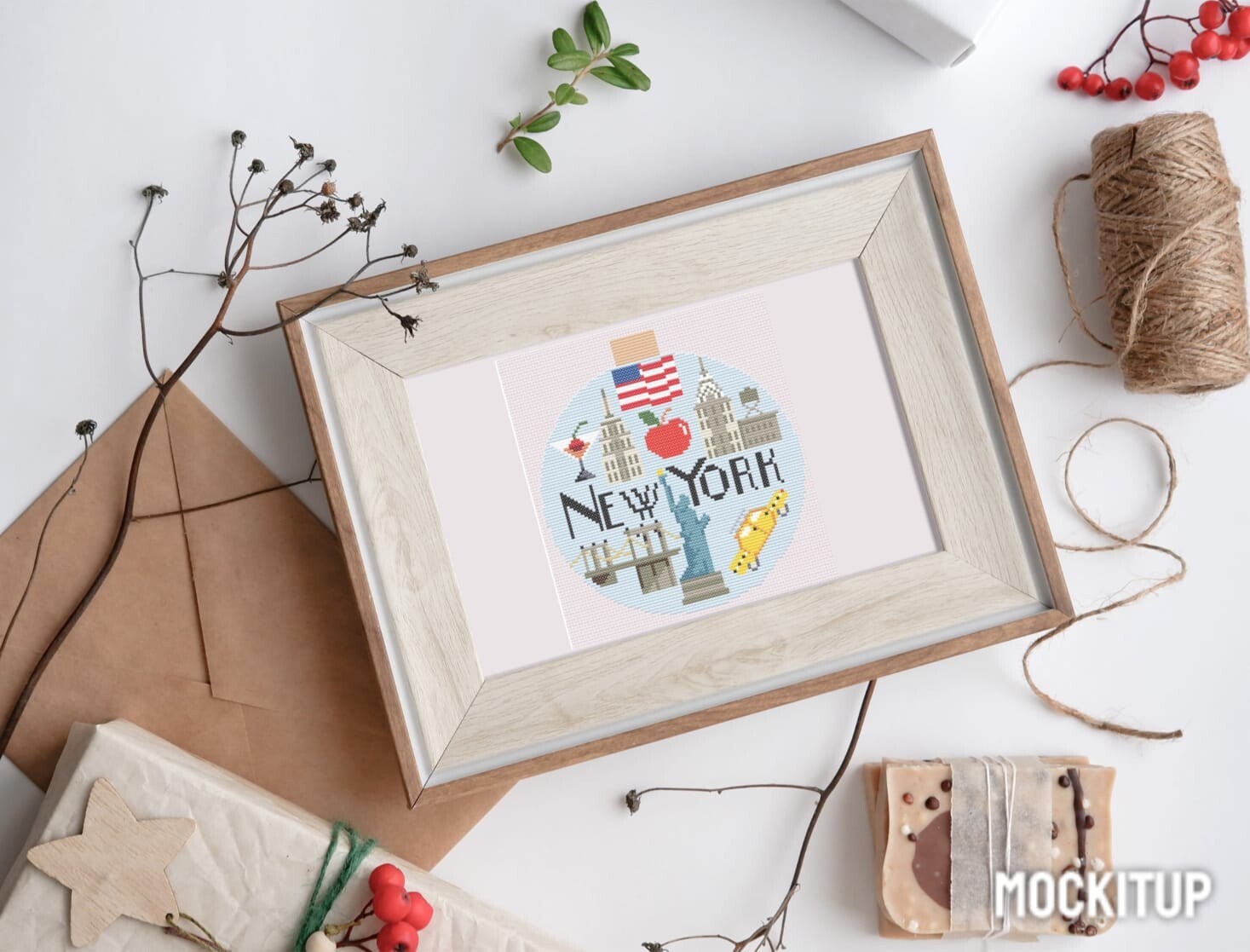 New York Cross-Stitch Pattern