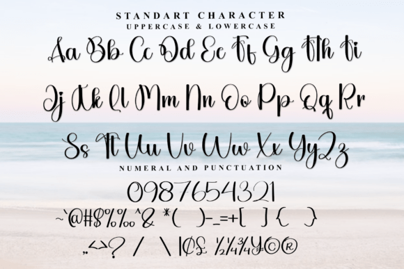 Outside Wedding Font PNG with transparent background - Preview 4