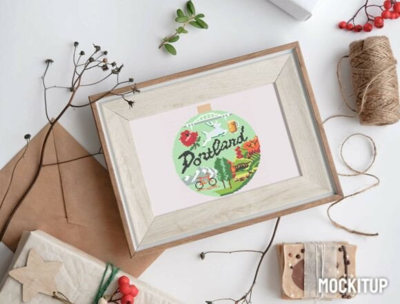 Portland Cross-Stitch Pattern