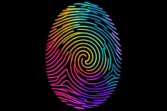Rainbow Fingerprint