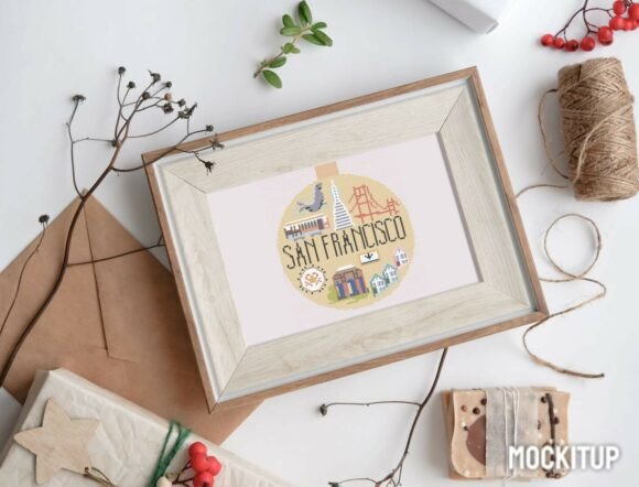 San Francisco Cross-Stitch Pattern
