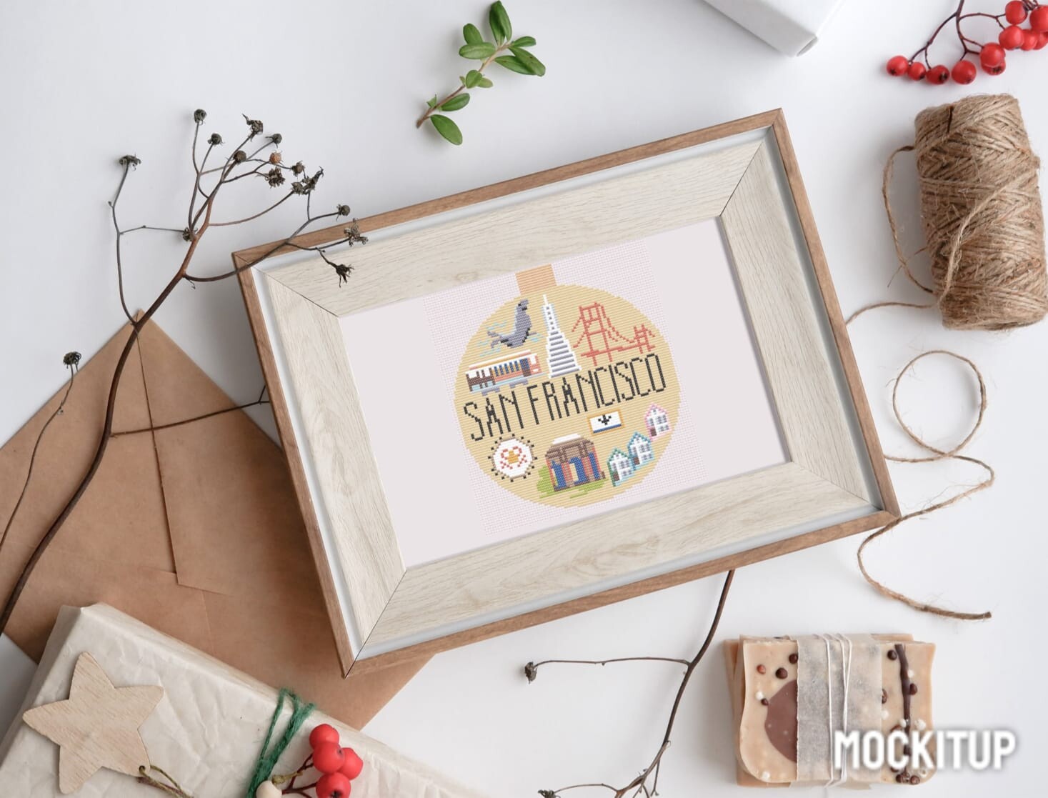 San Francisco Cross-Stitch Pattern