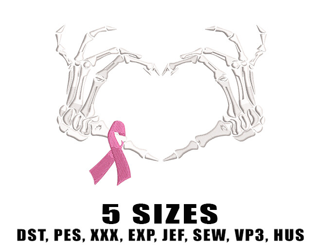 Skeleton Hand Heart