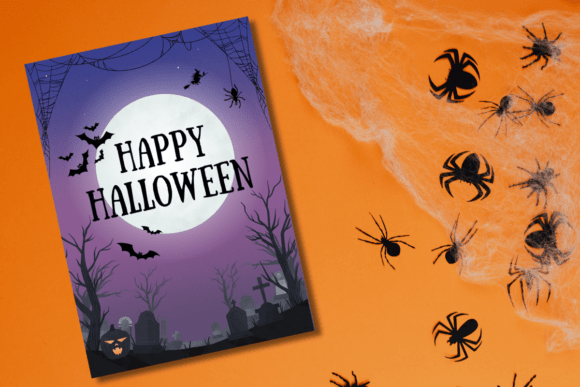 Spooky Halloween Card – Vol. 15