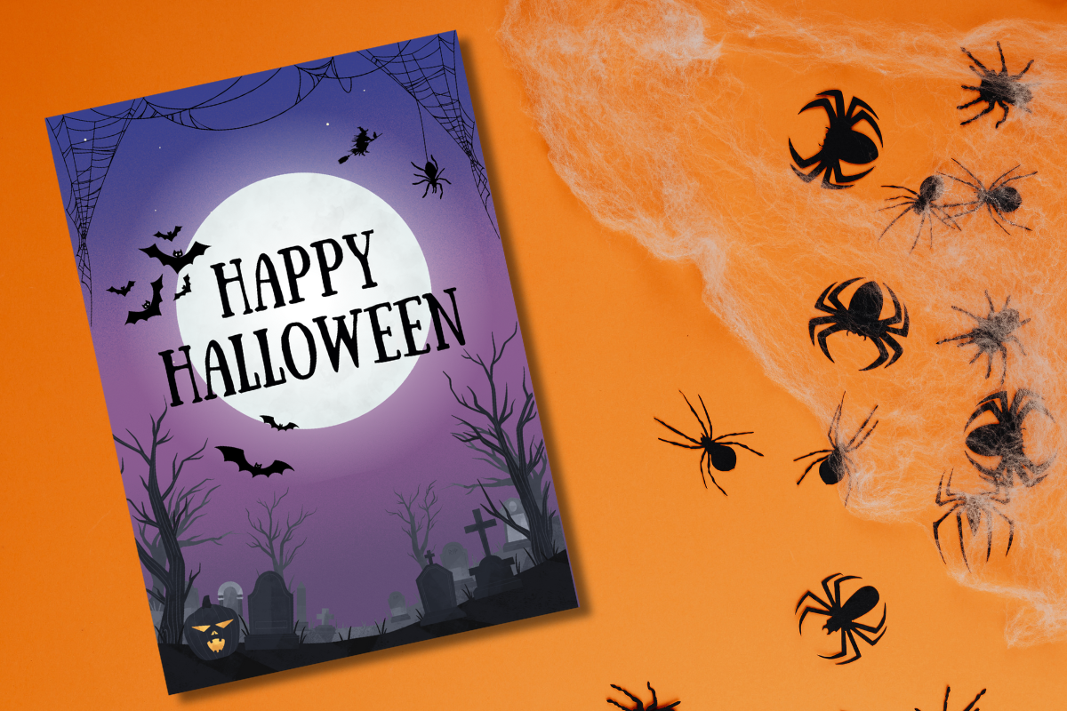 Spooky Halloween Card – Vol. 15