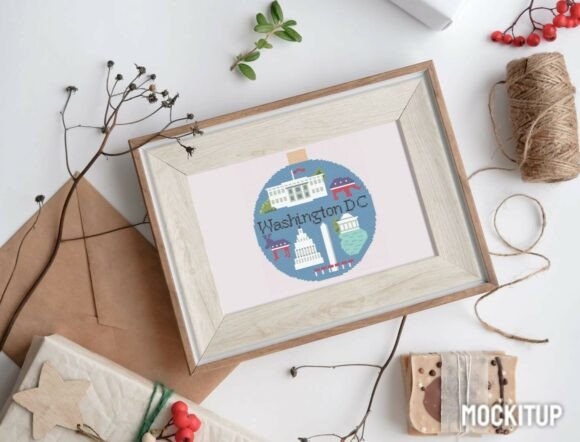 Washington DC Cross-Stitch Pattern