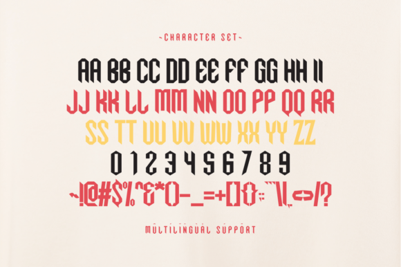 Abcd Font - Preview 1