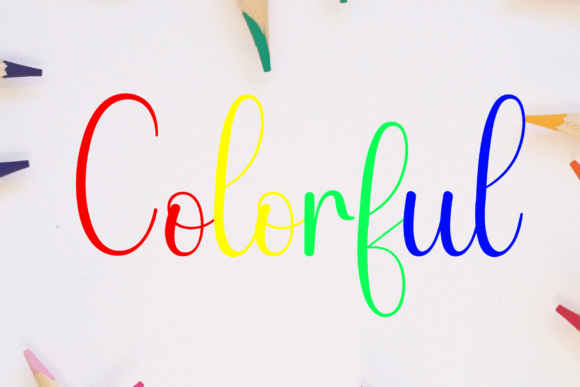 Ballerina Font - Preview 1