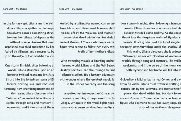 Bayson Font - Preview 6
