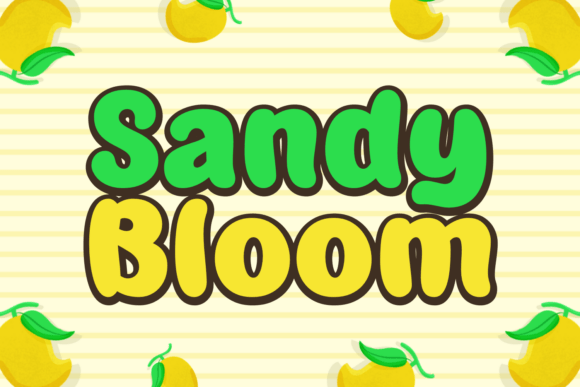 Bubbly Mango Font - Preview 1