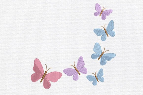 Butterfly Corner Border
