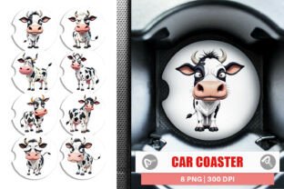 Car Coaster Sarcastic Cow