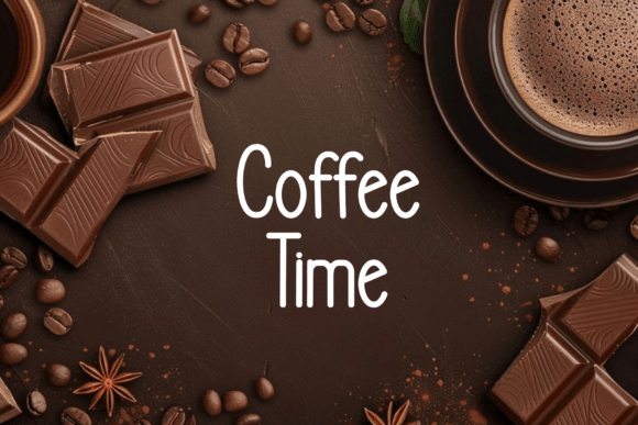Coffee Chocolate Font - Preview 1