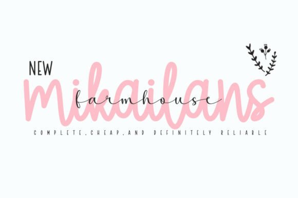 Dove and Love Font - Preview 6
