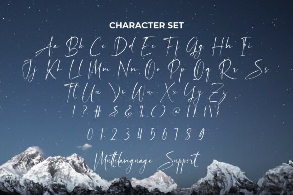 Everest Hiking Font - Preview 1