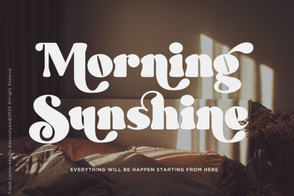 Fresh Lemonade Font - Preview 2