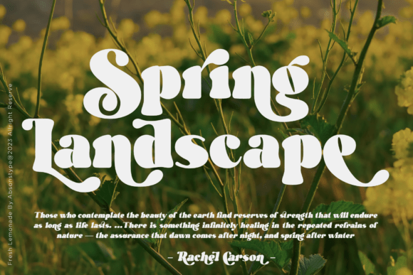 Fresh Lemonade Font - Preview 4