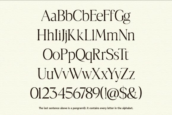 Georgia Font - Preview 1