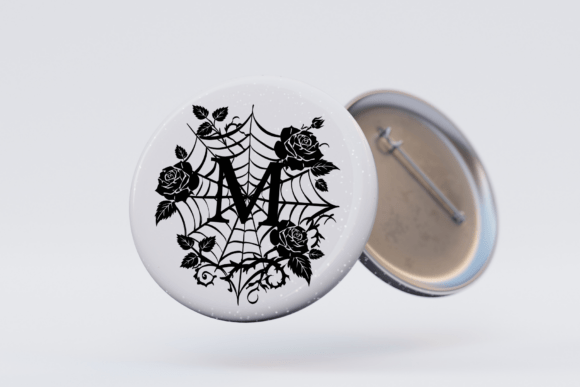 Halloween Rose Font PNG with transparent background - Preview 5