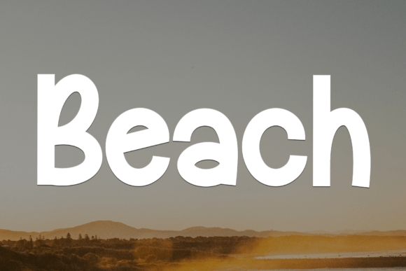 Honey Summer Font PNG with transparent background - Preview 2