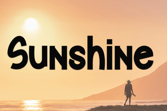 Honey Summer Font PNG with transparent background - Preview 3