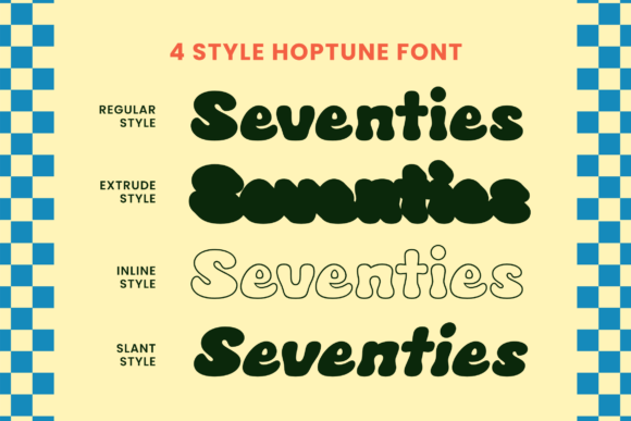 Hoptune Font - Preview 4
