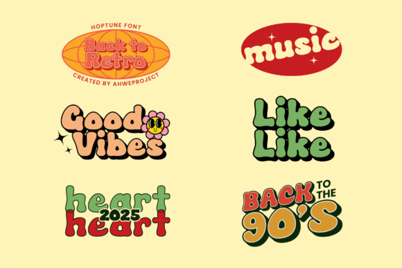 Hoptune Font - Preview 5