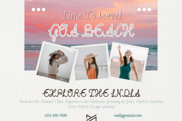 Life‘s a Beach Font PNG with transparent background - Preview 2