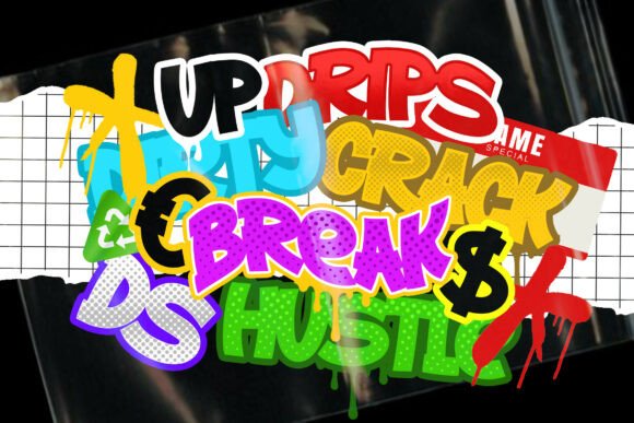 Madnes Street Font PNG with transparent background - Preview 2