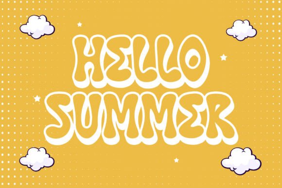 Node Bubble Font PNG with transparent background - Preview 6