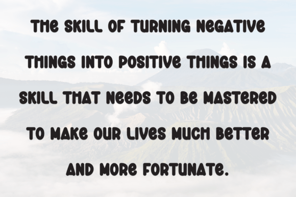 Notes Chubby Font PNG with transparent background - Preview 5