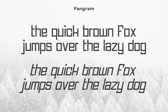 Obdach Font PNG with transparent background - Preview 4