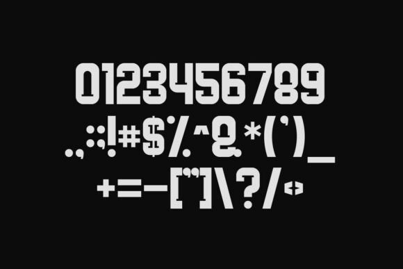 Posty Font PNG with transparent background - Preview 2