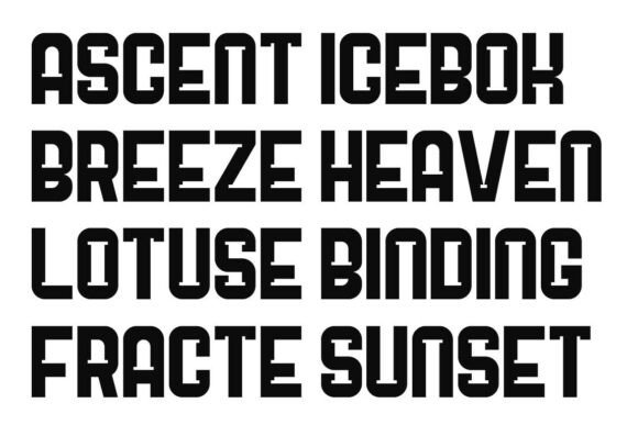 Posty Font PNG with transparent background - Preview 5
